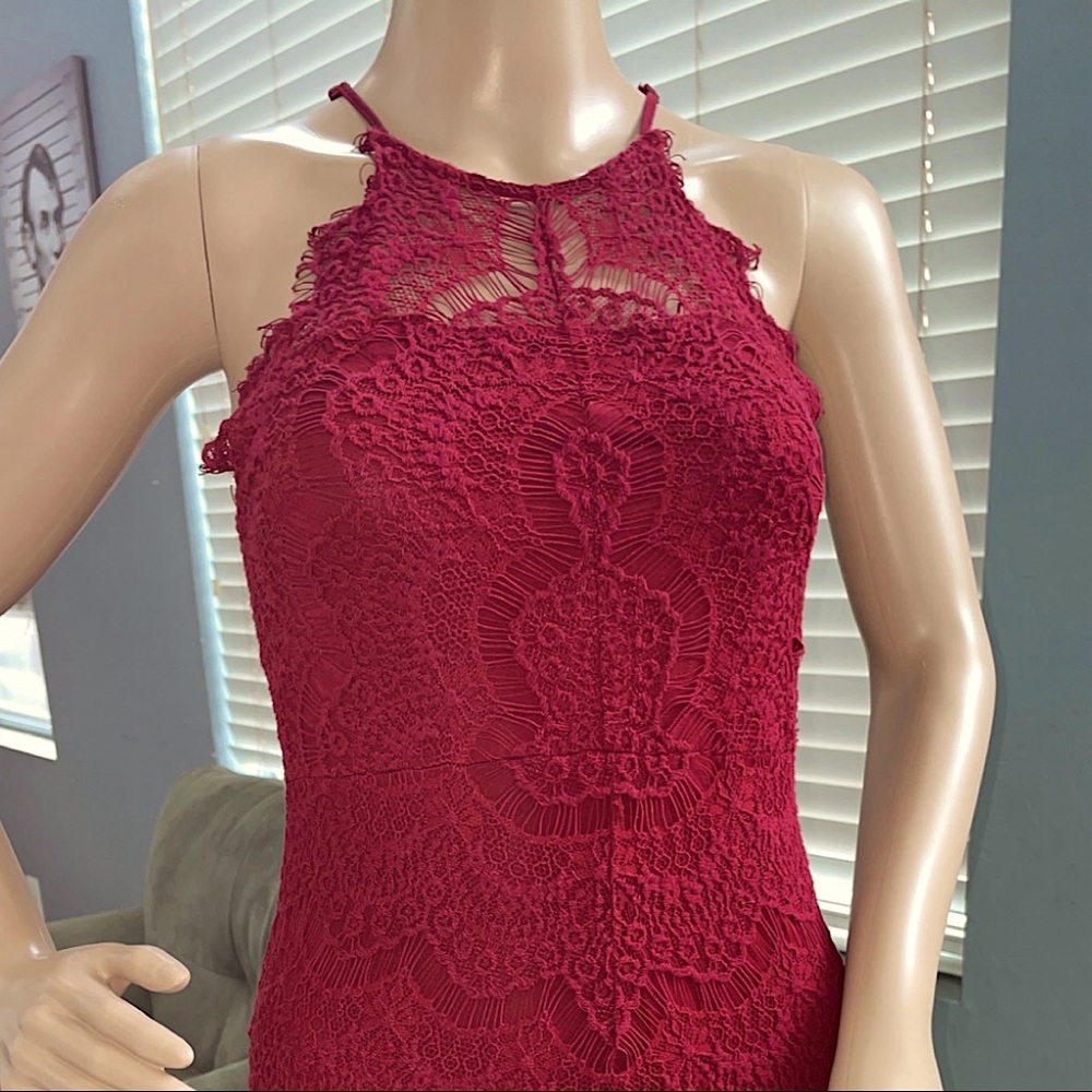 Intimately Sheer Floral Mini Dress